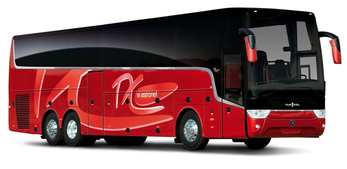 Scania perkenalkan Vanhool TX16 Astronef