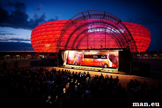 Saat Bus Ikut Berkompetisi di Bundesliga