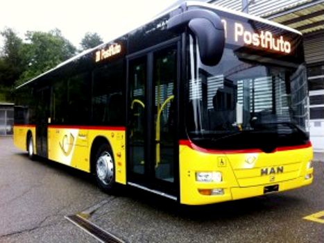 PostBus Swiss Pesan 85 Unit Bus Kota MAN