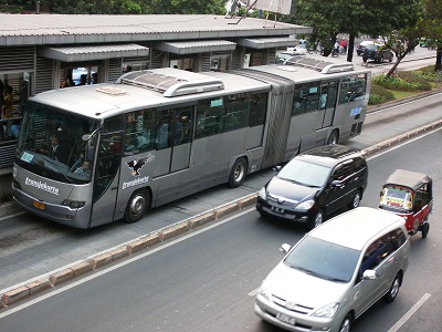 Koridor Pertama Yang Gunakan Bus Gandeng