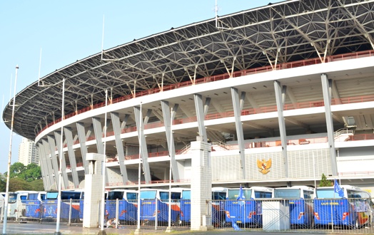 Ketika Gelora Bung Karno Berubah Menjadi Terminal