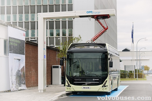 Volvo dan ABB Operasikan Stasiun Pengisian Battere Bus Listrik Baru