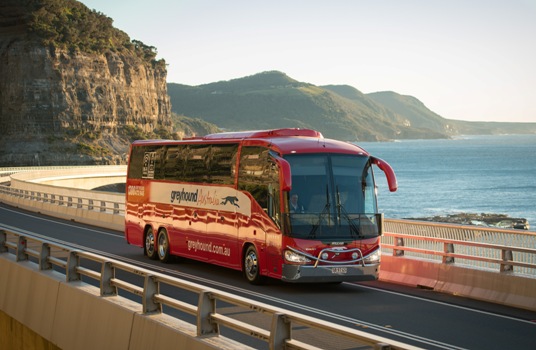 Greyhound Australia Pesan 30 Unit Bus Volvo