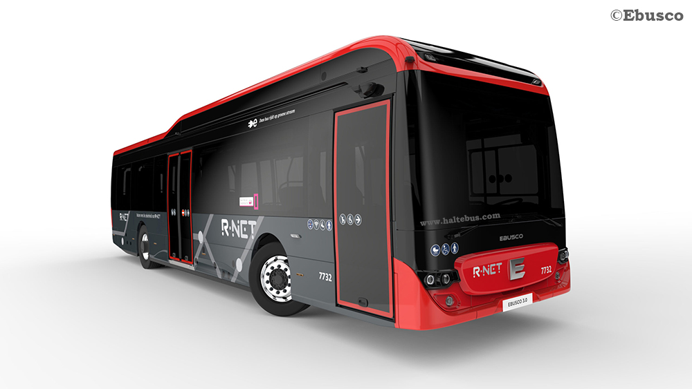 Ebusco Siap Produksi Bus Listrik Komposit