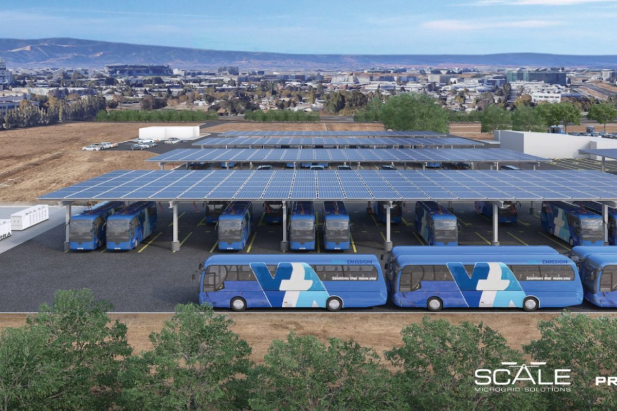 Santa Clara Valley Transportation Authority Bangun Microgrid