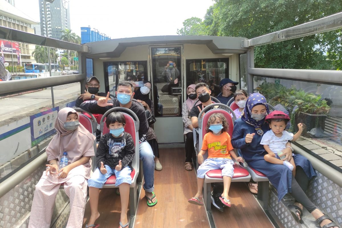 Seminggu Beroperasi, Bus Wisata Transjakarta Layani 56 Ribu Pelanggan