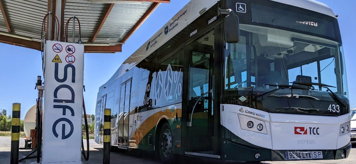 Ada Bus Kota Scania Berbahan Bakar Dari Sampah di Spanyol