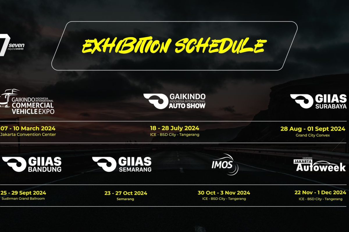 Sevent Event Siapkan Seri Pameran Otomotif Indonesia di Tahun 2024