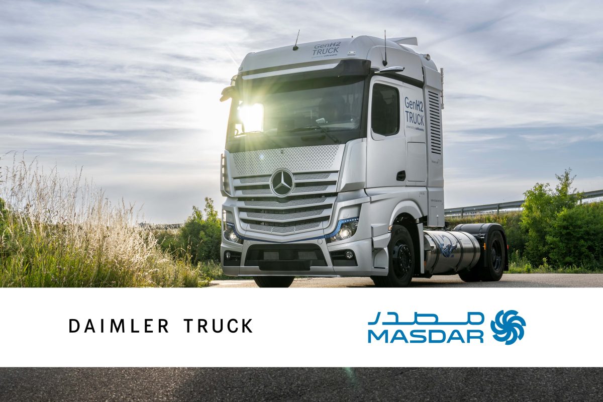 Daimler Truck Gandeng Masdar Untuk Pasok Hidrogen Cair