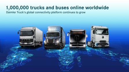 Daimler Truck Capai Sejuta Kendaraan Terkoneksi Ekosistem Digitalnya