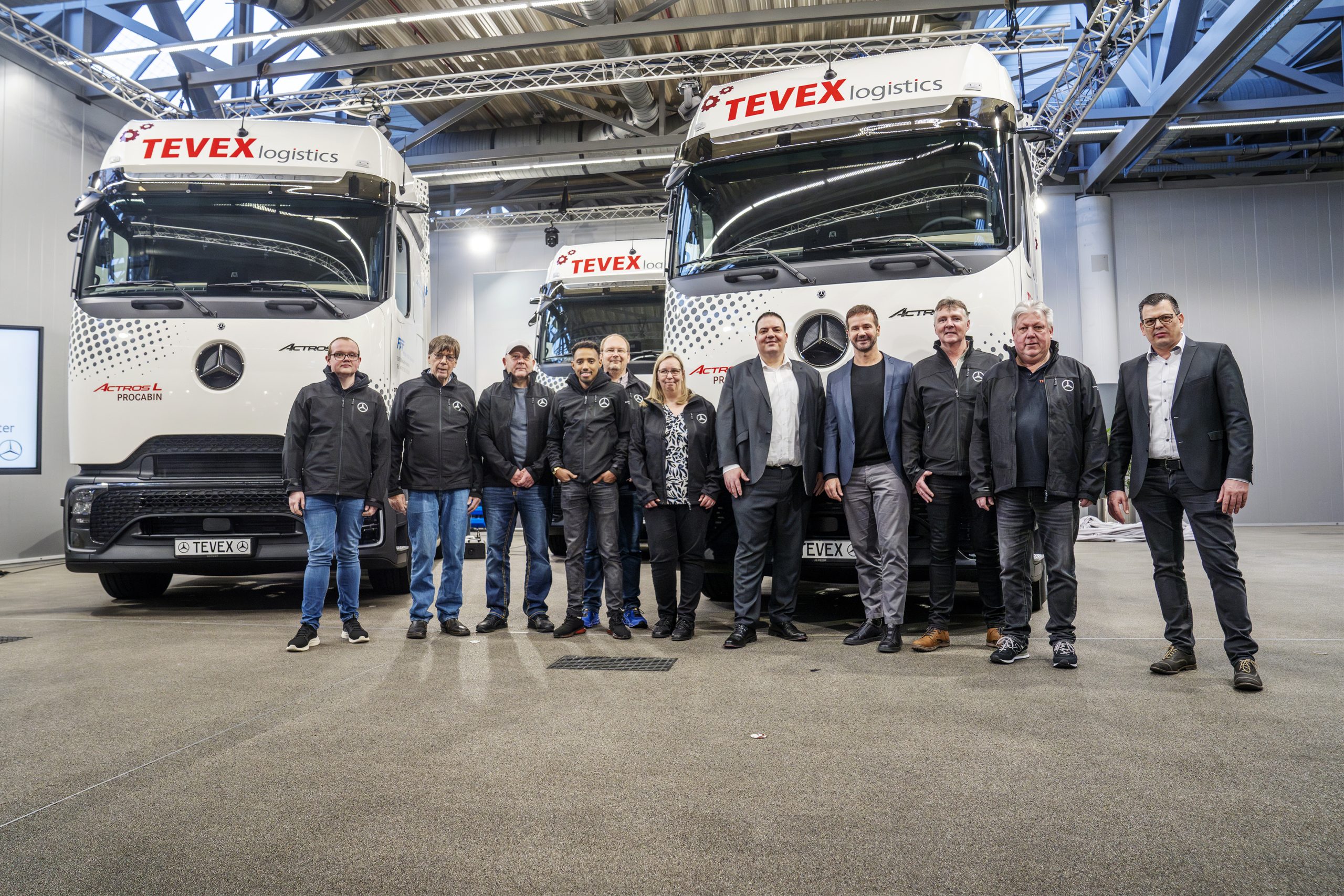 Mercedes-Benz Actros L ProCabin Tevex Logistics.