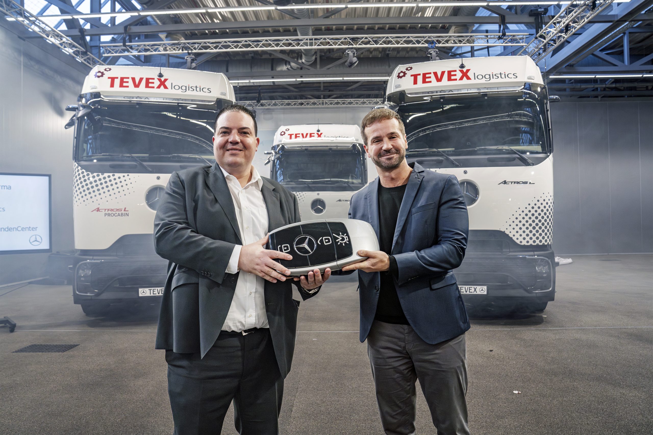 Mercedes-Benz Actros L ProCabin Tevex Logistics.
