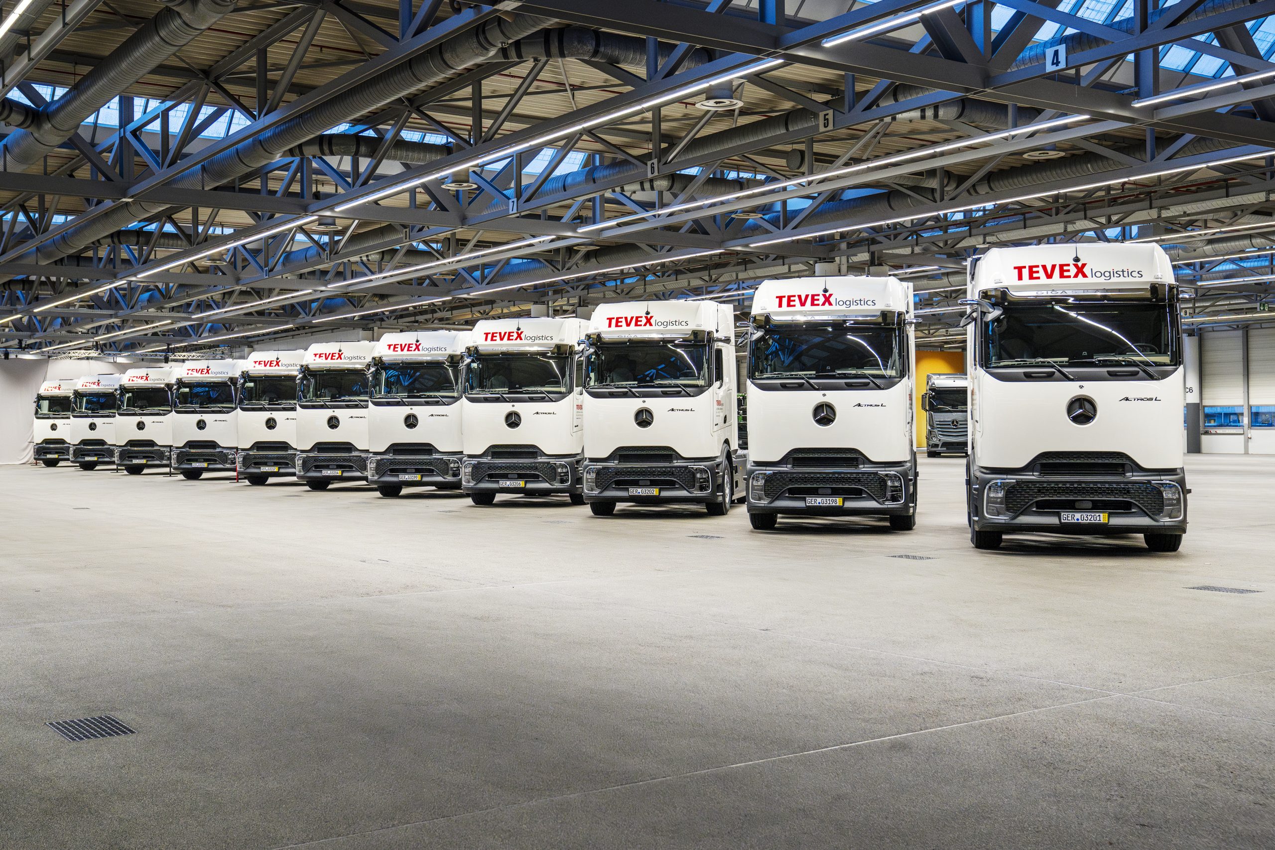 Mercedes-Benz Actros L ProCabin Tevex Logistics.