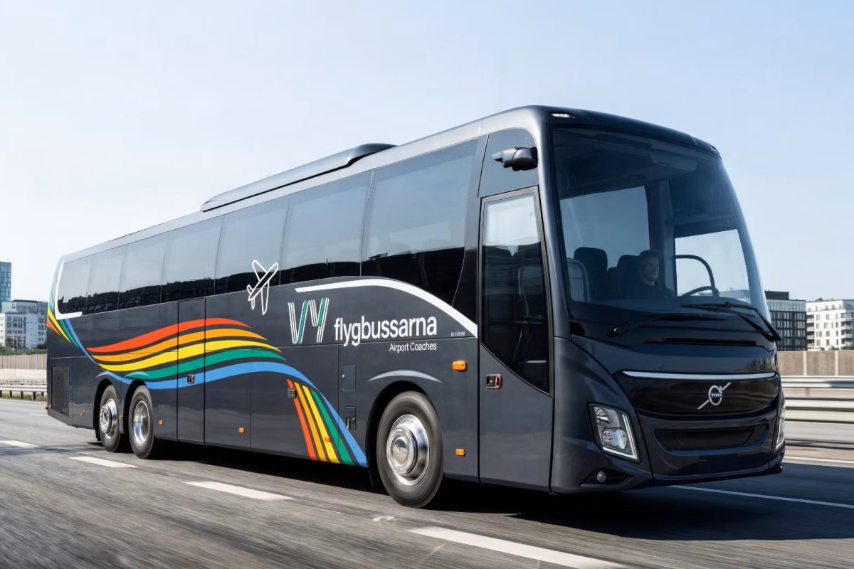 Vy Pesan 25 Bus Volvo B13R Baru