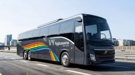 Vy Pesan 25 Bus Volvo B13R Baru