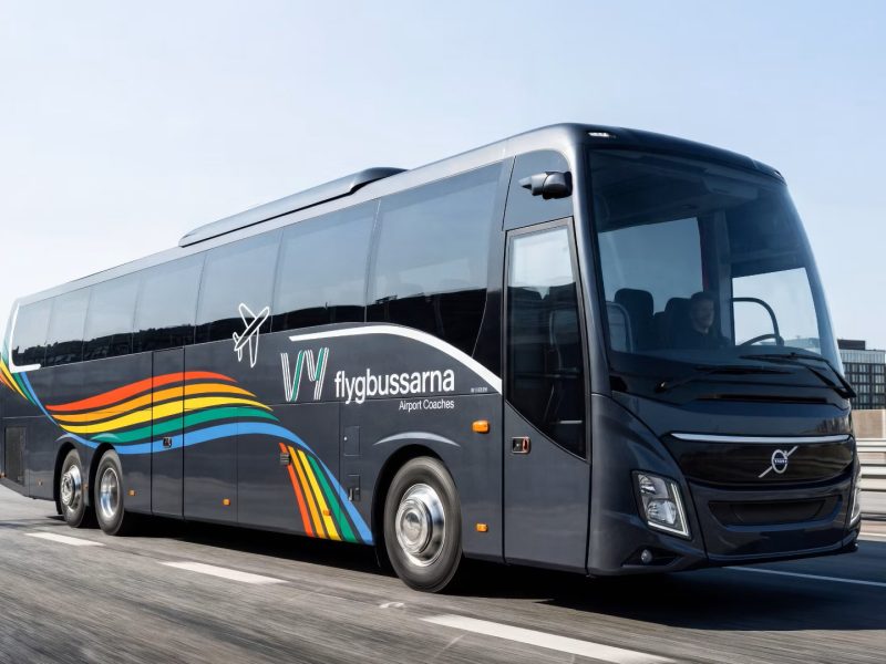 Vy Pesan 25 Bus Volvo B13R Baru